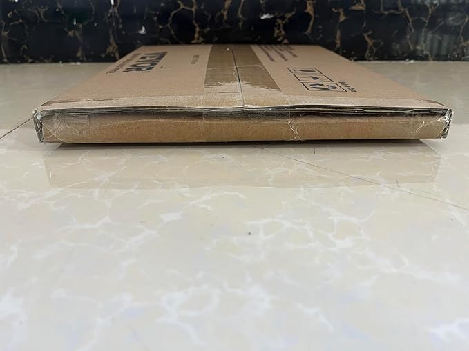 VEVOR Pizza Steel, 13.5" x 10" x 1/4" Pizza Steel Plate for Oven, Pre-Seasoned Carbon Steel Pizza Baking Stone with 20X Higher Conductivity, Heavy Duty Pizza Pan for Outdoor Grill, Indoor Oven