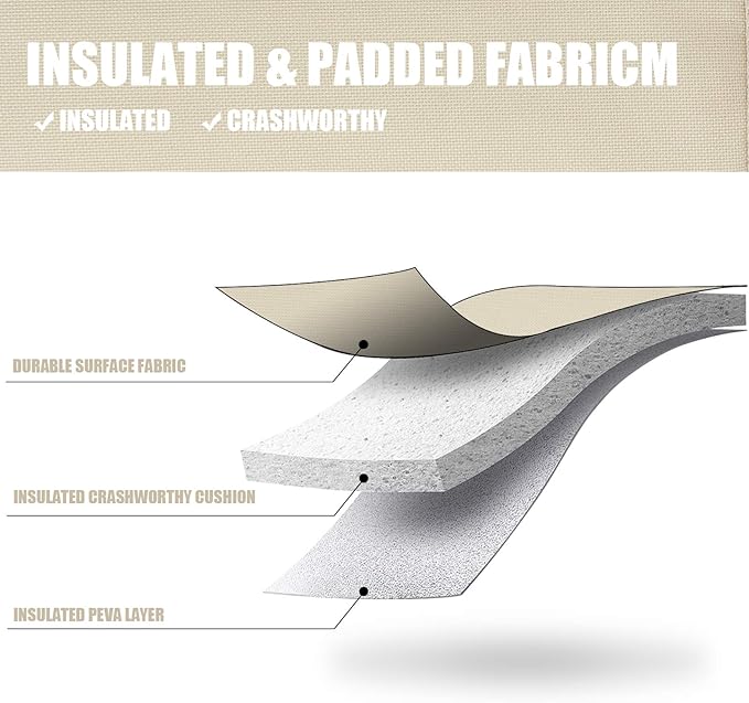 Single Bottle Insulated Wine Tote, 1 Bottle Wine Carrier Bag Padded Wine Cooler Perfect Wine Lover's or Wedding Gift-White