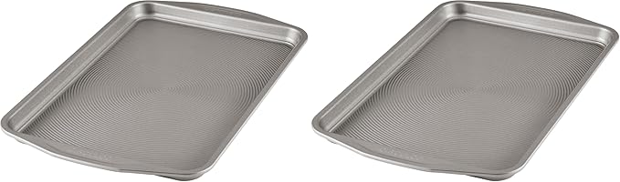 Circulon Nonstick Baking Sheet, 11 Inch x 17 Inch | Pack of 2 | Dark Gray