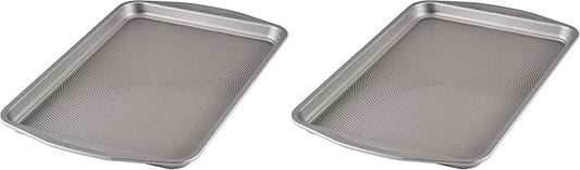 Circulon Nonstick Baking Sheet, 11 Inch x 17 Inch | Pack of 2 | Dark Gray