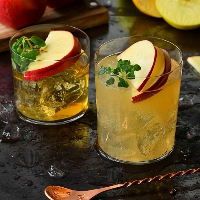 Krosno Mixology Cider Glasses, 16.9 oz Set of 6, Quality Glass, Elegant and Modern Design, Ideal for Cider, Beer, Cocktails, Made in Europe