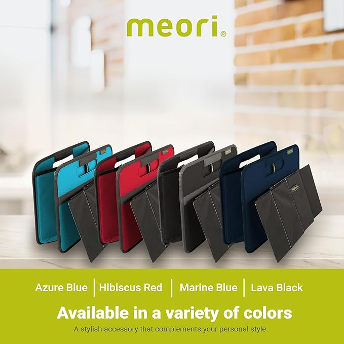 meori Black Foldable Wine Carrier 9 Slot Lava Collapsible Storage Tastings Grocery Shopping Car Bottles Milk Soda Beer B100339
