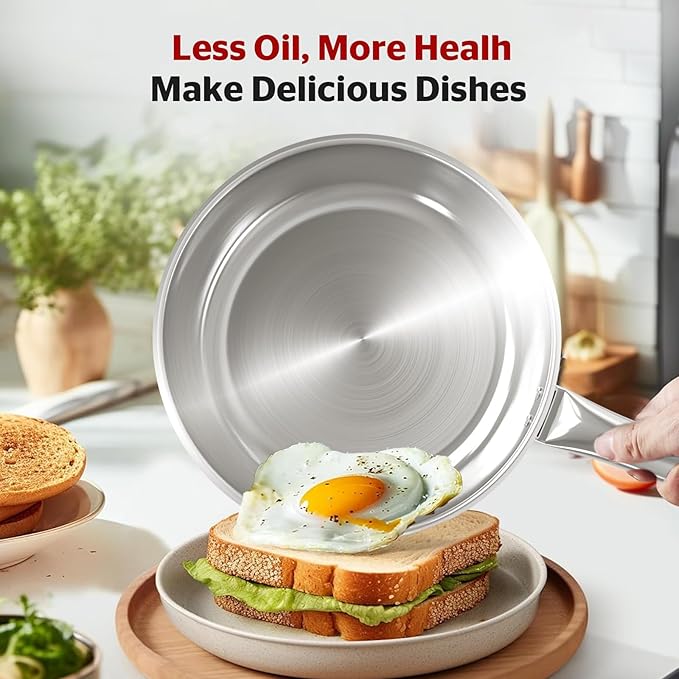 SUNHOUSE Cookware for Cooking (FRY PAN (Chef Series), 11 inch)