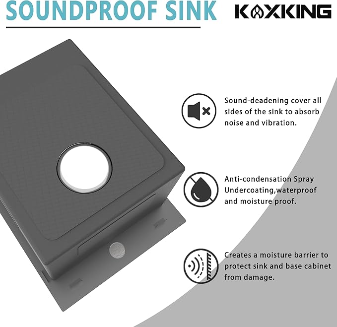 15x20 Inch Black Drop In Bar Sink, 18 Gauge T-304 Stainless Steel Single Bowl Topmount Sink with Grid & Drain, Black for Home/RV/Office