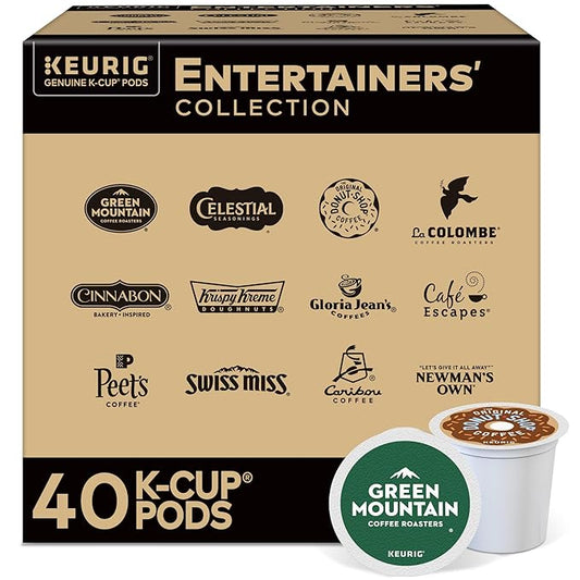 Keurig® Entertainers Variety Pack, Keurig Single Serve K-Cup Pods, 40ct
