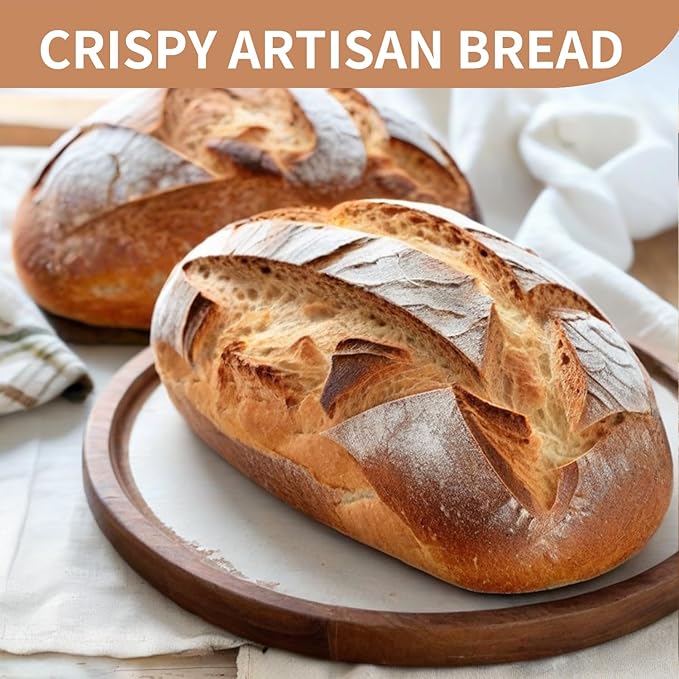 Banneton Bread Proofing Basket,Sourdough Bread Baking Supplies,Sourdough Starter Kit with 9" Round & 10" Oval Proofing Basket, Sourdough Kit, Banneton Gift Set, Bread Making Tools 15PCS SET