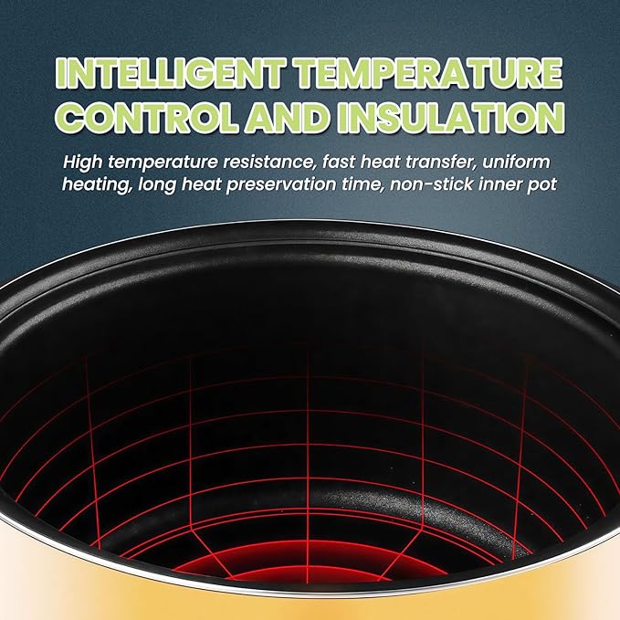 6L Boba Cooker Commercial, Automatic Boba Maker Machine with Even Heat Distribution, Intelligent Tapioca Cooker, for Milk Tea Stores Restaurants Dessert Stores Lounge, 900W