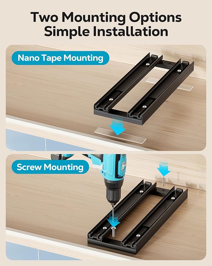 Nieifi Spice Organization for Cabinet-Vertical Spice Rack Pull Out-Spice Rack Organizer for Cabinet-8-1/4 inch Wide-Seasoning Kitchen Organizer-8.26" W x 10.6" D x 8.7" H-1 Pack-2 Tier
