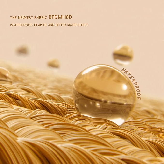 BALCONY & FALCON Rectangle Tablecloth Washable Wrinkle Resistant and Water Proof Table Cloth Decorative Linen Fabric Tablecloths for Dining Parties Kitchen Wedding and Outdoor Use (Gold Orange, 55x70)