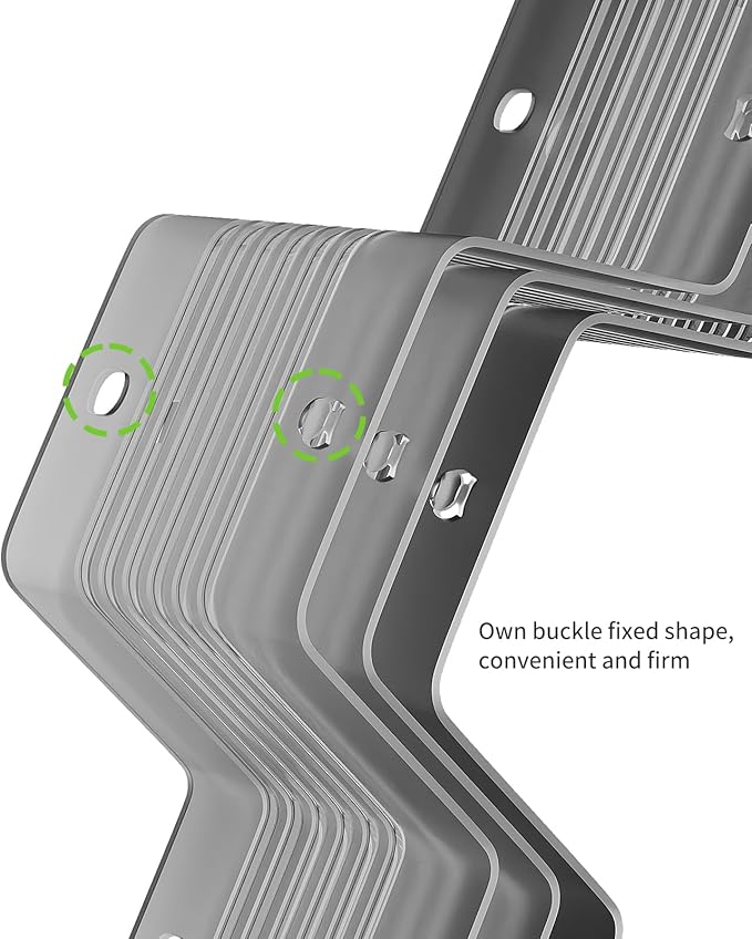 Honeycomb Separator Adjustable Drawer Organizer Divider for Underwear Belt-Scarf Socks Organizer (Gray(4pcs))