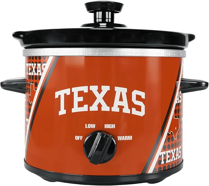Uncanny Brands Texas Longhorns 2qt Slow Cooker - Small Kitchen Appliance