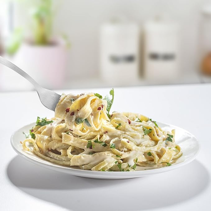 Pasta Maker Deluxe Holiday Set- Stainless Steel Machine w 3 Interchangeable Attachments- Make 5 Different Pastas- Spaghetti Fettuccini Angel Hair Noodle Ravioli Lasagnette- Durable Cutters, Xmas Gift