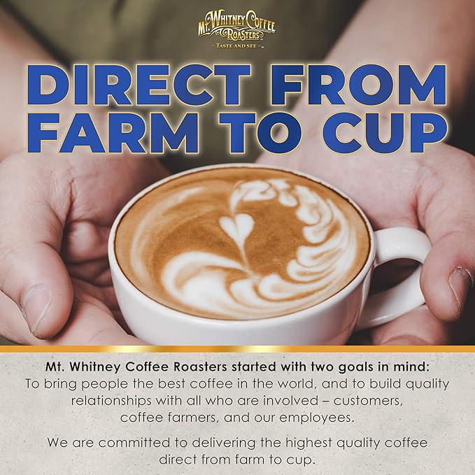 Mt. Whitney Costa Rica Estate Tarrazu Low Acid Coffee (Ground, 5 Lb)