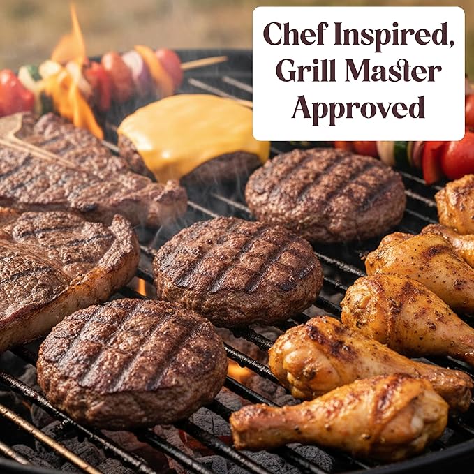 3 Pcs Spiced Up House Blend All Purpose Seasoning for Grilling & Cooking, Mix Spices for Roasting Chicken & Ribs | Bold, Smoky & Savory Flavor - Kosher, Non-GMO, Vegan, Gluten-Free Rub for Daily Use, 4.3 Oz