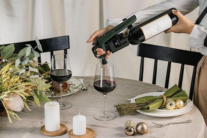 Coravin Timeless Six Plus Wine Preservation System - Limited Edition Forest Green