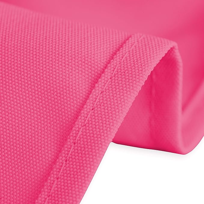 LinenTablecloth 70 x 120-Inch Rectangular Polyester Tablecloth Fuchsia