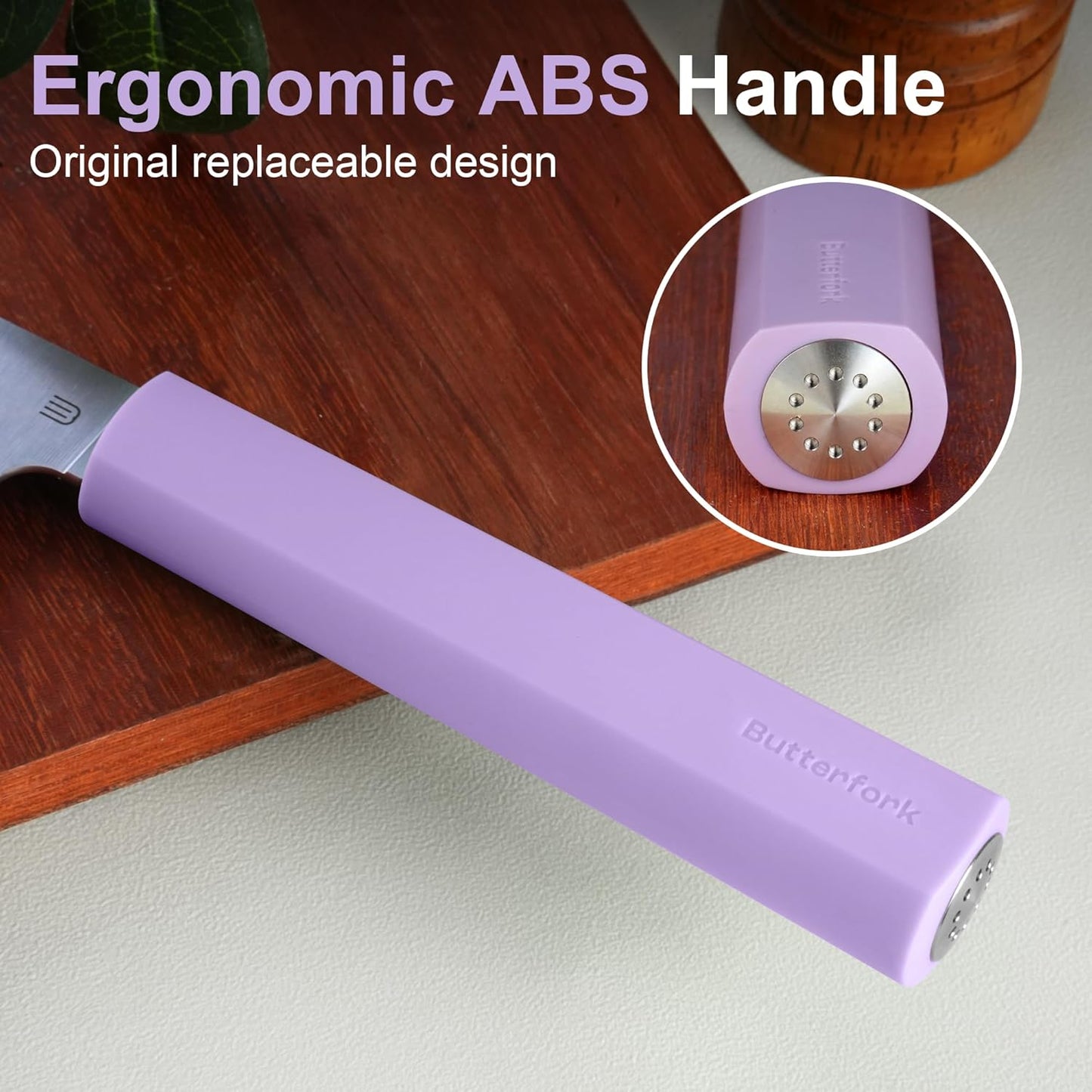 7.5" Serrated Bread Knife for Homemade Bread, Razor Sharp AR-RPM9 Steel & Innovative Wavy Edge, Professional Serrated Knife for Sourdough Bread Cake, Gift Box for Baker Home Chefs