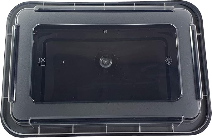 50 sets Rectangle Meal Prep Microwavable Food Containers Reusable Plastic BPA Free 32oz Rectangle