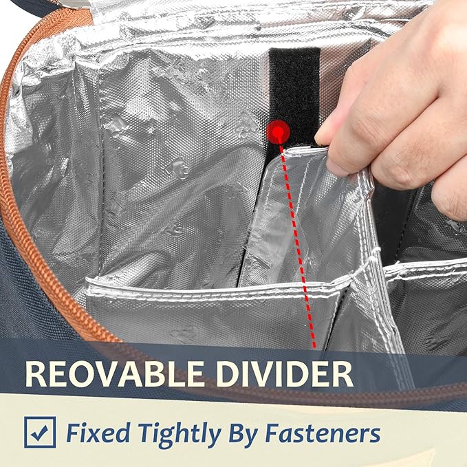 Tirrinia 4 Bottle Wine Gift Carrier - Gray, Padded, Insulated, Portable, Versatile, Stylish