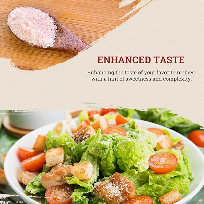 52USA Himalayan Pink Salt Fine, Fine Ground Table and Cooking Salt, 16oz (1 Pound), 100% Real, Pure, Unrefined Himalayan Pink Salt, 80+ Minerals and Electrolytes, Pink Himalayan Sea Salt