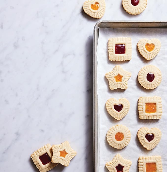 King Arthur Baking Company Thumbprint Pop-Out Cookie Cutters, BPA Free, 4-Piece Set