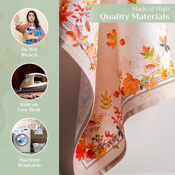 Maison d' Hermine Kitchen Towels Set of 3 100% Cotton 20" x 27.5" Reusable Cloth Tea Dish Towels Absorbent with Hanging Loop for Kitchen Dining Thanksgiving Christmas Decorations (Amarante)