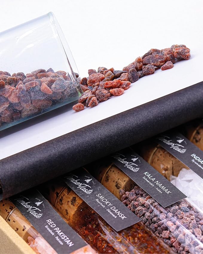 Gourmet Salt Mens Gifts – 5 Unique Salts – Stocking Stuffers for men, Spices and Seasonings Sets for Cooking, Food gifts for Men & Women, Seasoning gift Set, Cooking Gifts for men, Gift Sets for mens