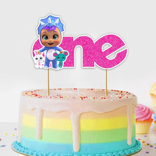 Seyal® Cri Babes One Cake Topper