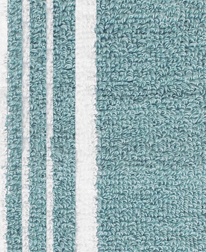 All-Clad Dual-Purpose Kitchen Towels: Highly Absorbent, Super Soft Long Lasting - 100% Cotton, 17"x30" Dish Towels for Cleaning & Drying Dishes, Pans, Glassware, or Countertops, (3-Pack), Rainfall