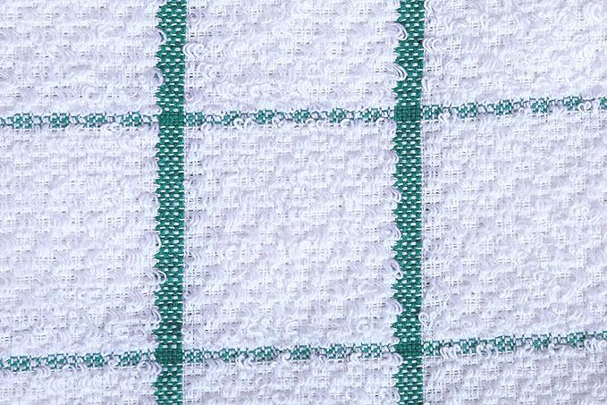 AMOUR INFINI Cotton Kitchen Dish Cloths Set of 8 – Highly Absorbent, Super Soft Premium Terry Cleaning Cloth (12"x12" Inch) Premium Dishcloths for Washing Dishes (Turquoise)