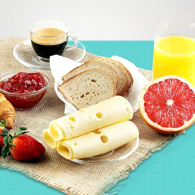 homing Rectangle Vinyl Tablecloth, Waterproof Spillproof Plastic Flannel Backed Table Cloth, Wipe Clean Table Cover for Dining, Buffet Parties and Camping (Teal, 60" x 102")