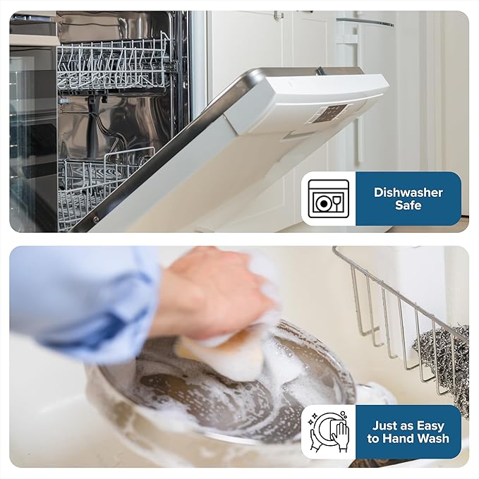 Viking 3-Ply Pots and Pans Set, 12 Piece Stainless Steel Kitchen Cookware Set with Lids, Dishwasher Safe, Induction Ready, Cast Black