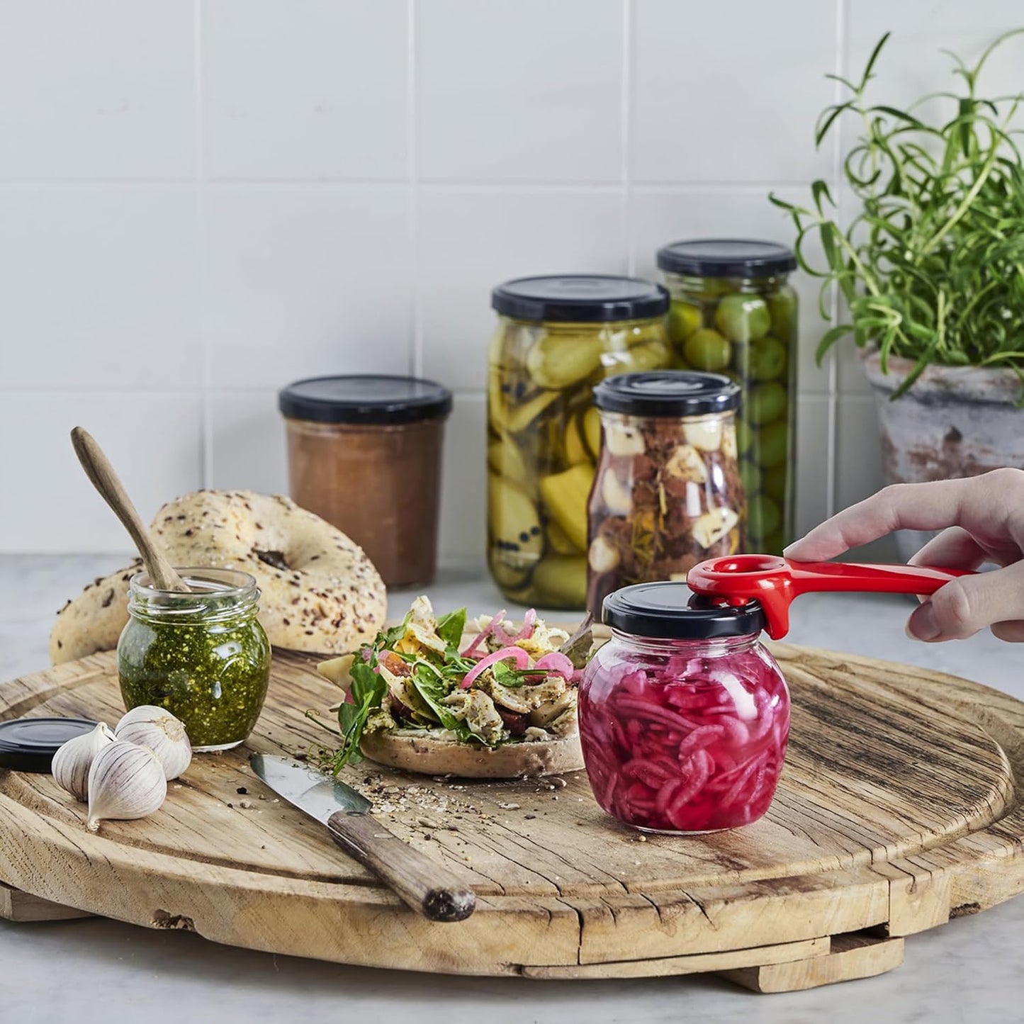 Brix Original Easy Jar Key Opener, 5.62-Inch, Colors may vary