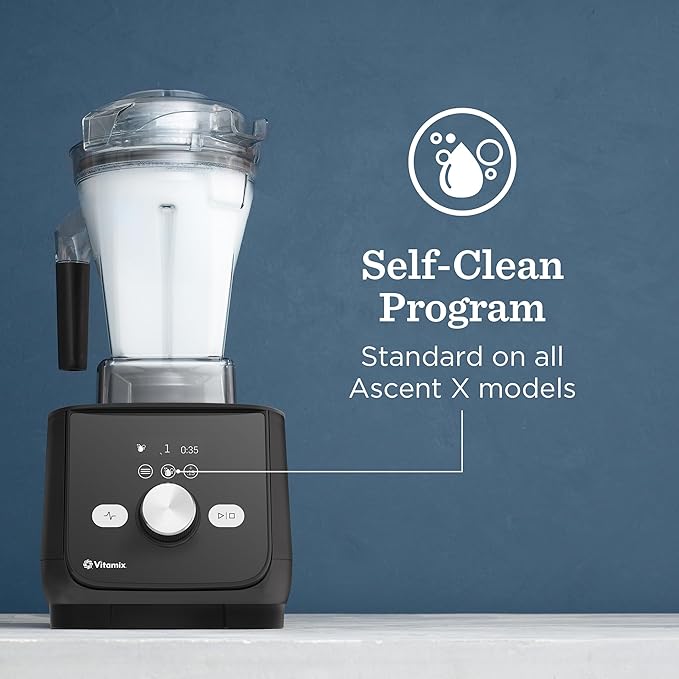 Vitamix Ascent X5 Blender, Professional-Grade, 10 Preset Blending Programs, 48-ounce Container, Self-Cleaning, Graphite