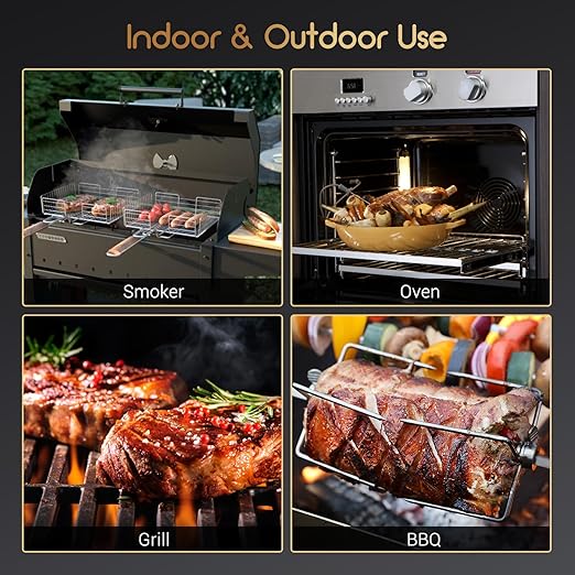 INKBIRD 5GHz/2.4GHz WiFi & Bluetooth 5.1 Meat Thermometer, 6 Probes WiFi Meat Thermometer for Smoking Grilling Wireless Meat Probe for BBQ Oven