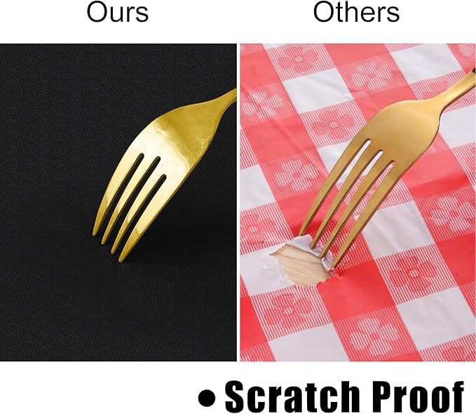 homing Square Vinyl Tablecloth, Waterproof Spillproof Plastic Flannel Backed Table Cloth, Wipe Clean Table Cover for Dining, Buffet Parties and Camping (Black, 54" x 54")