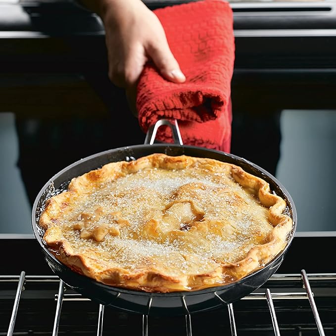 KitchenAid 80193 Hard Anodized Induction Nonstick Frying Pan Set/Skillets, 8.25 Inch and 10 Inch - Matte Black