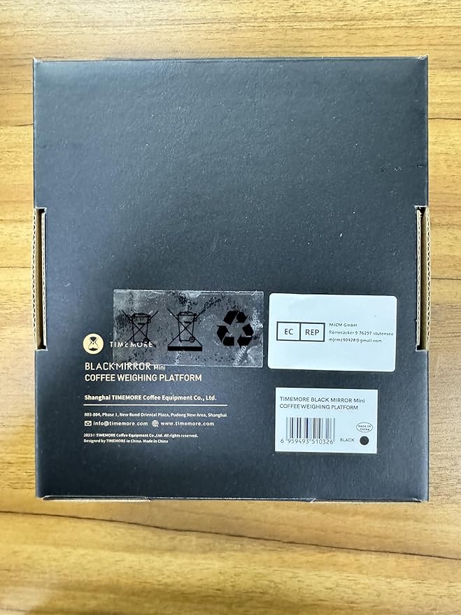 TIMEMORE Basic Mini Coffee Scale, Multifunction Electronic Espresso Scale, Weigh Digital Drip Cone Scale with Timer, Ultra Thin and LightMini Digital Food Kitchen Scale for Baking, Cooking