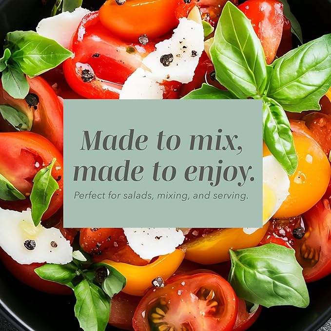 COOK WITH COLOR Mixing Bowls with Lids - 12 Piece Plastic Nesting Bowls Set includes 6 Prep Bowls and 6 Lids, Diamond Design - Microwave Safe, Mint