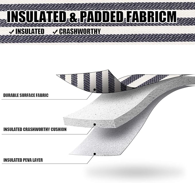 ZORMY Single Bottle Insulated Wine Tote, 1 Bottle Wine Carrier Bag Padded Wine Cooler Perfect Wine Lover's or Wedding Gift-Stripe (Srtipe)