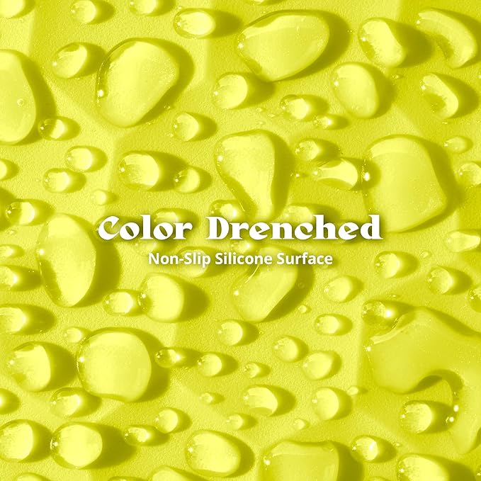 Greater Goods Colorful Designer Bathroom Scale: Non-Slip Silicone Cover, Hidden LED Display, Spot-On Precision, 400 lb Capacity