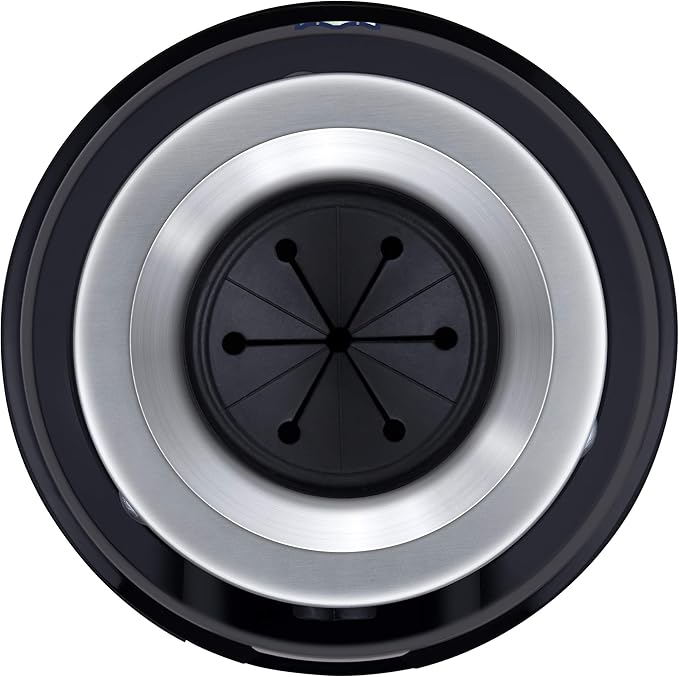 Eco Logic EL-9-DS-BK 9 Deluxe Designer Series Food Waste Disposer with Black Sink Flange, 3/4 HP