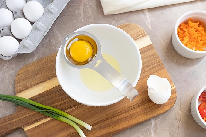 Fox Run Stainless Steel Egg Yolk Separator