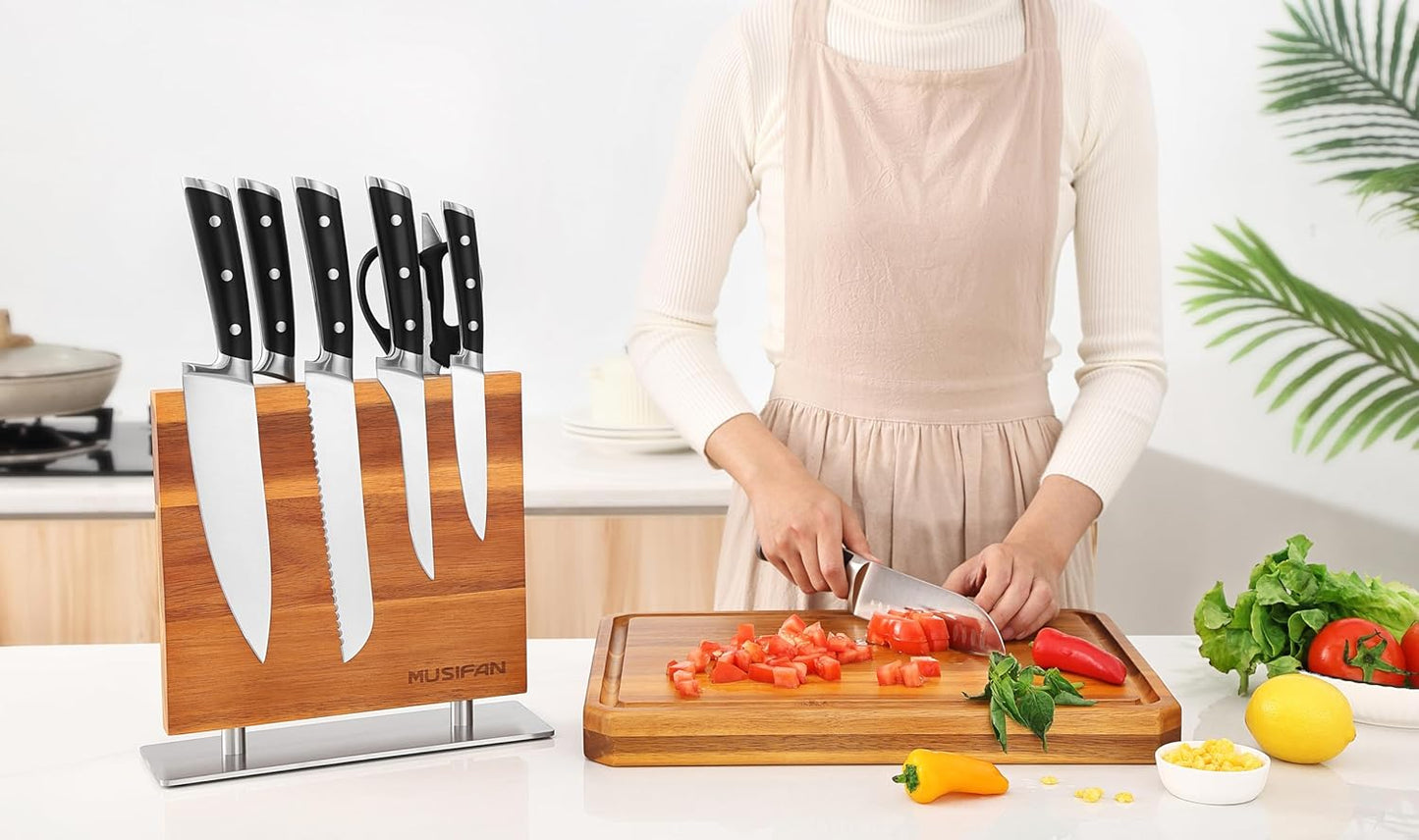 Magnetic Knife Strips without Knives -Kitchen Multifunctional Storage Knife Holder -Magnetic Knife Holder - Magnetic Knife Stand-Cutlery Large Organizer