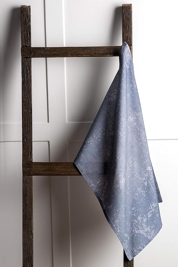 Maison d' Hermine Kitchen Towels Set of 3 100% Cotton 20" x 27.5" Reusable Cloth Tea Dish Towels Absorbent with Hanging Loop for Kitchen Dining Thanksgiving Christmas Decorations (Imperfection)