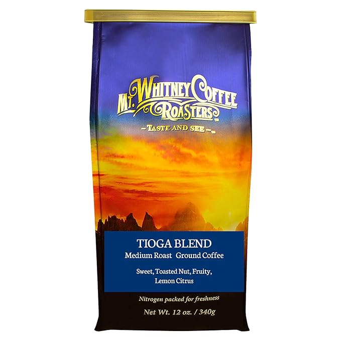 Mt. Whitney Tioga Blend Coffee (Ground, 12 Oz)