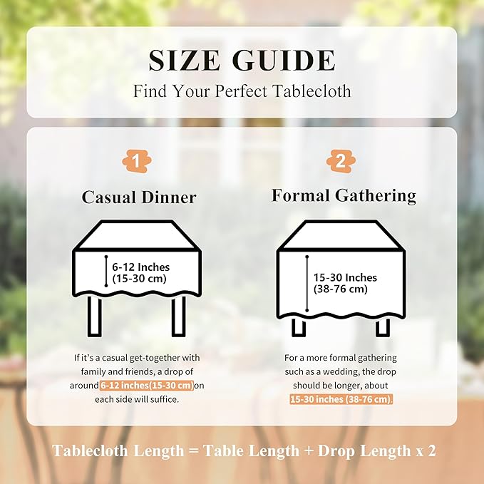 Linen World Vintage Tablecloths 60x90 Inch,100% French Linen Tablecloth,Classic Vintage Washed Table Cloths for Kitchen,Outdoor,Weddings,Decorative Valentine Easter,Pale Peach