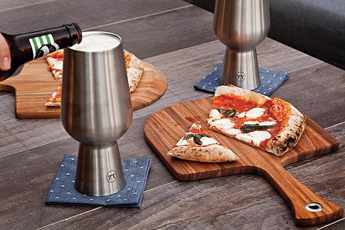 Ironwood Lucca Mini Pizza Peel, One Size, Acacia Wood