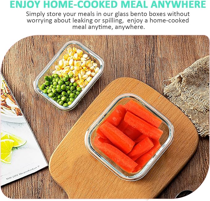 24 Pieces Glass Food Storage Containers Set,Glass Meal Prep Containers-Stackable Airtight Glass Storage Containers with lids,Freezer, Microwave, Oven Safe,White