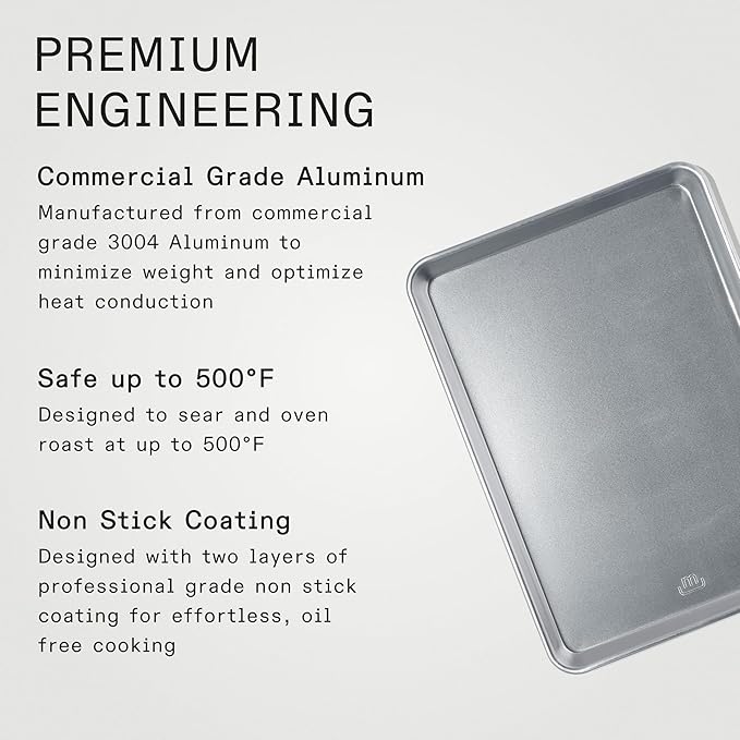 Made In Cookware - Sheet Pan - Commercial Grade Aluminum - Professional Bakeware